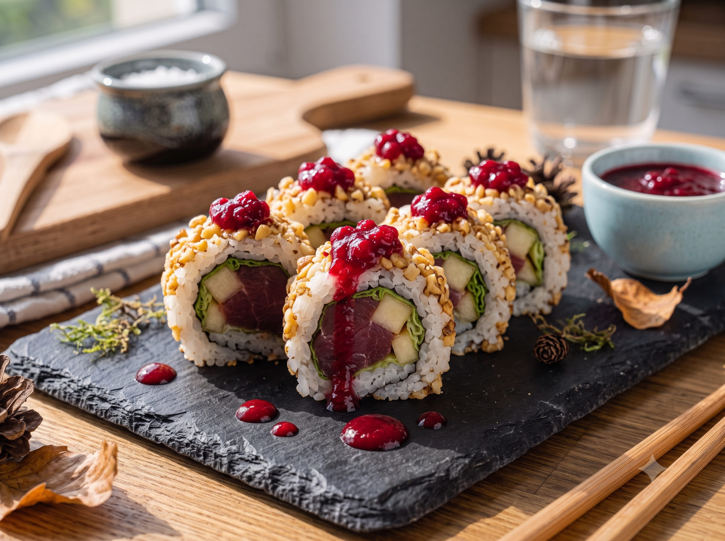 Wald Wiese Sushi