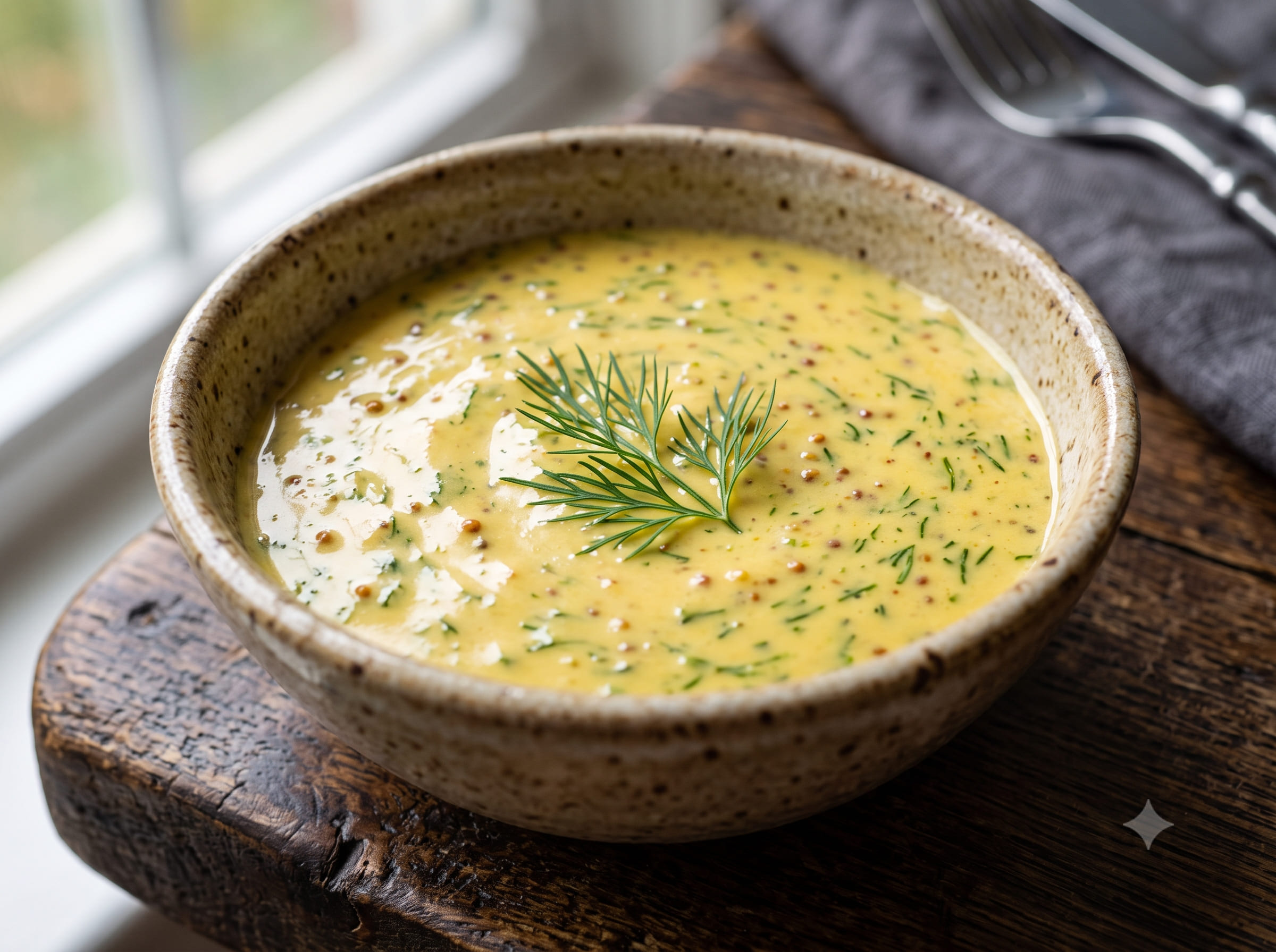 Senf-Dill-Sauce